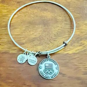 Alex & Ani Silver US Olympic Team Bracelet
